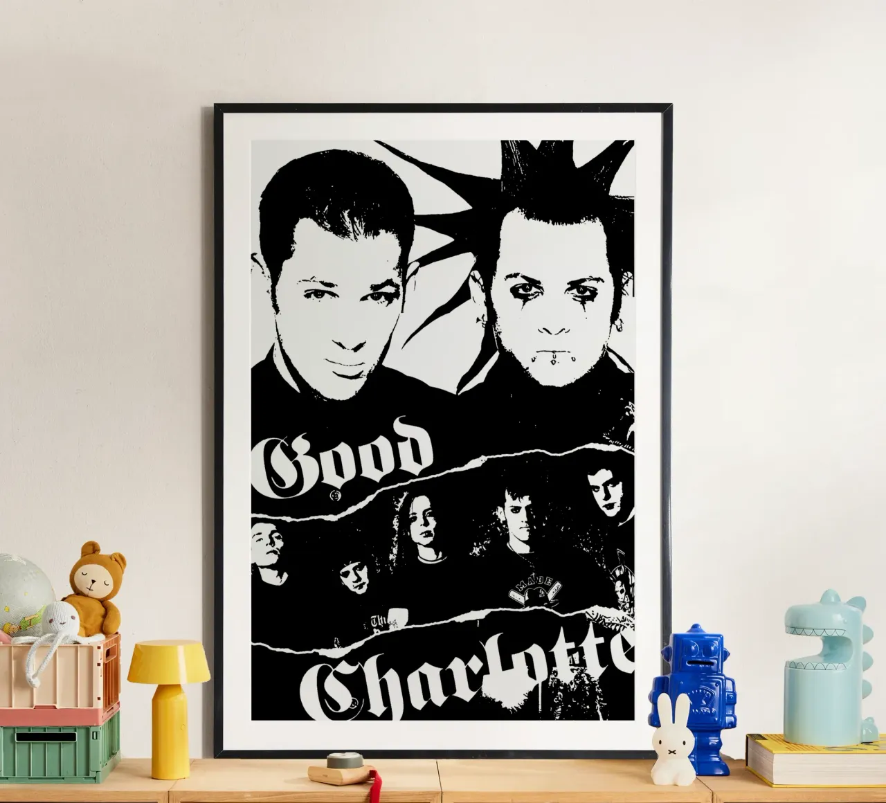 Good Charlotte Pop Punk poster da igoshdesigns