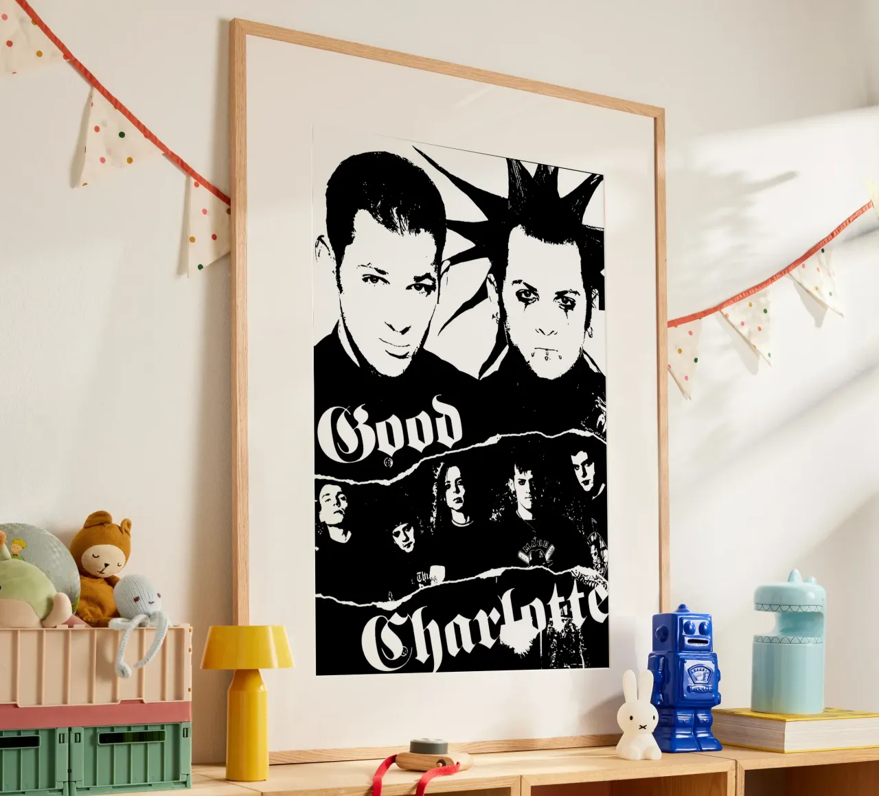 Good Charlotte Pop Punk poster da igoshdesigns