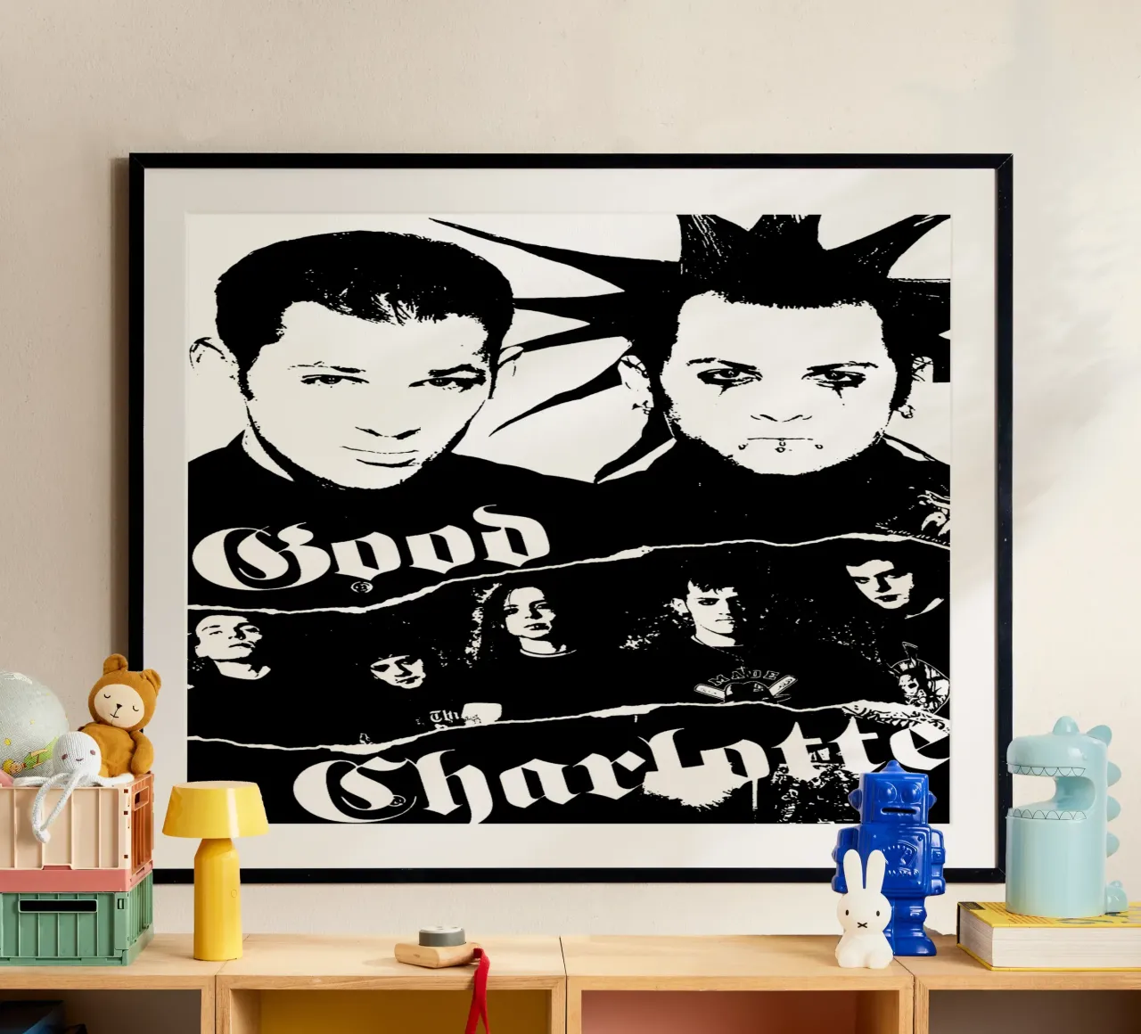 Good Charlotte Pop Punk poster da igoshdesigns