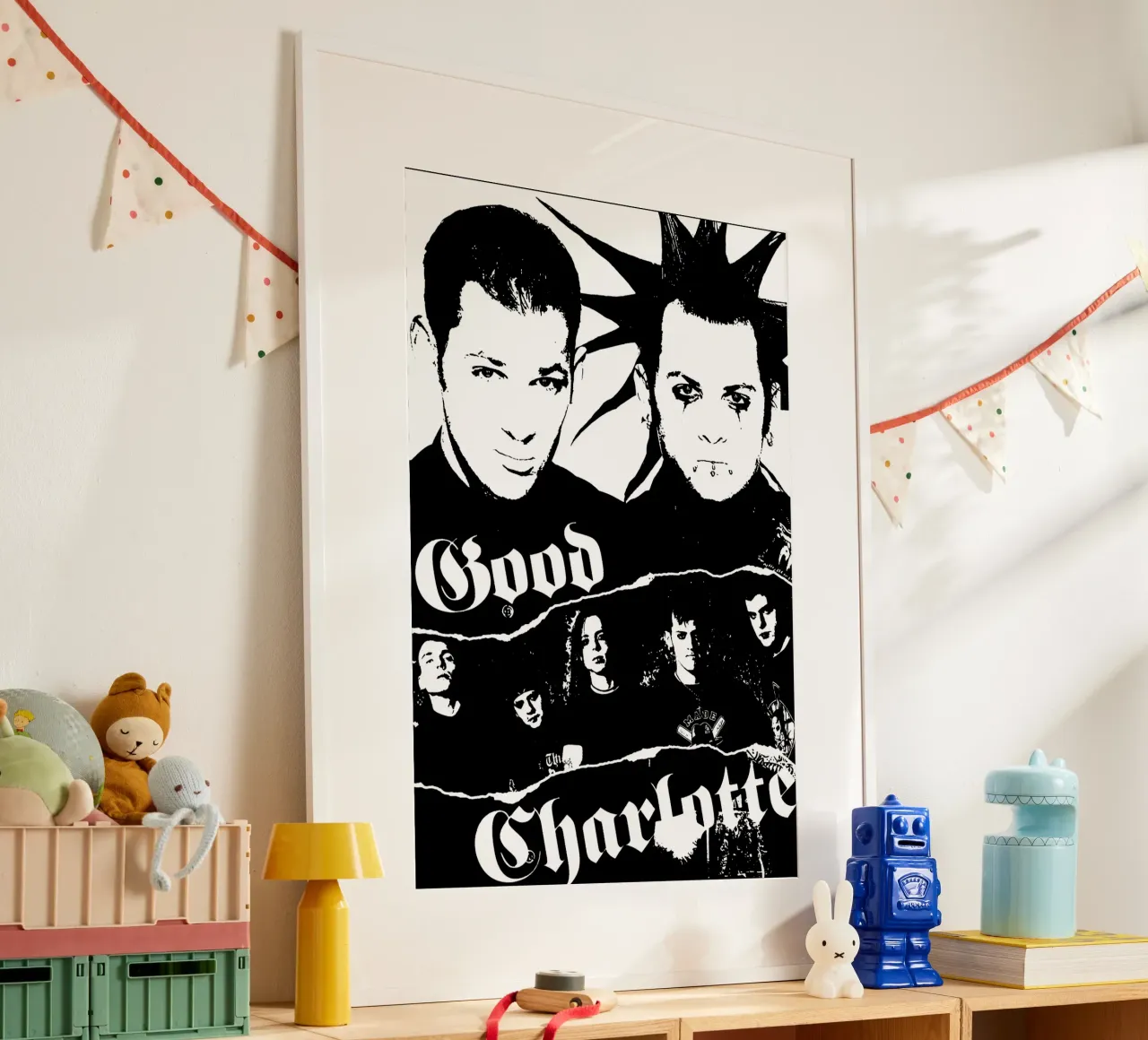 Good Charlotte Pop Punk poster da igoshdesigns