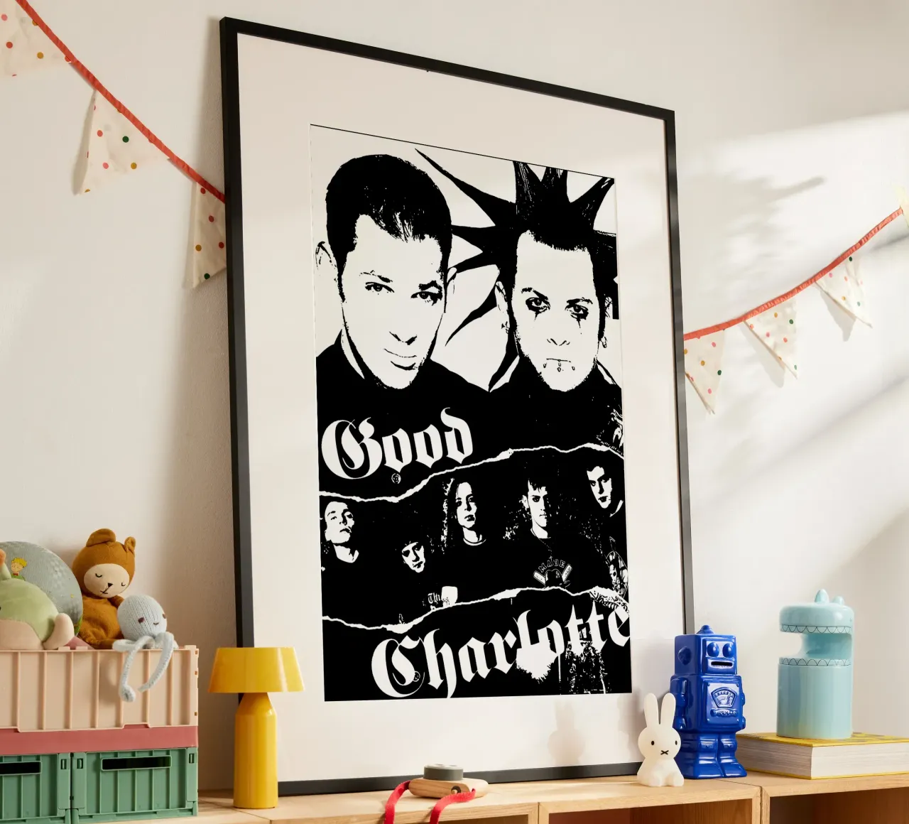 Good Charlotte Pop Punk poster da igoshdesigns