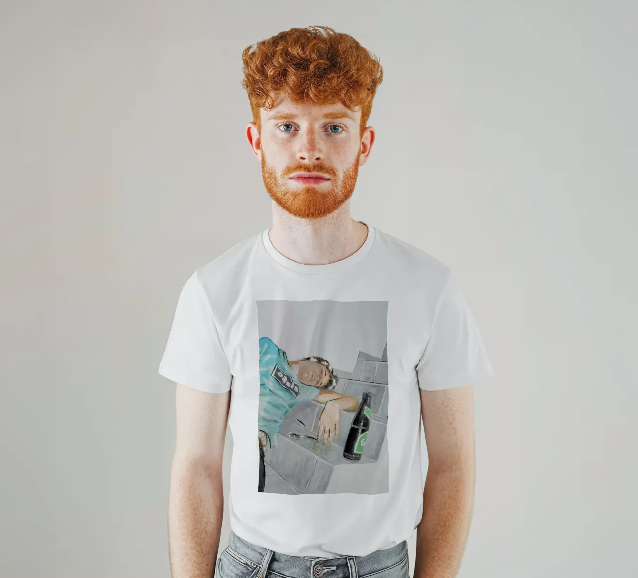 Suff in Oel t-shirt da Andreas Wundersee