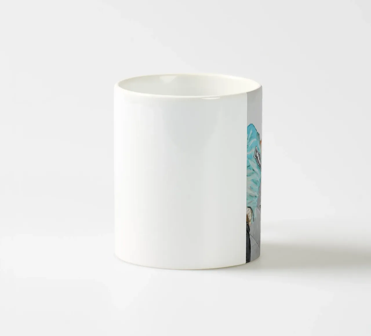 Suff in Oel Keramik Tasse von Andreas Wundersee