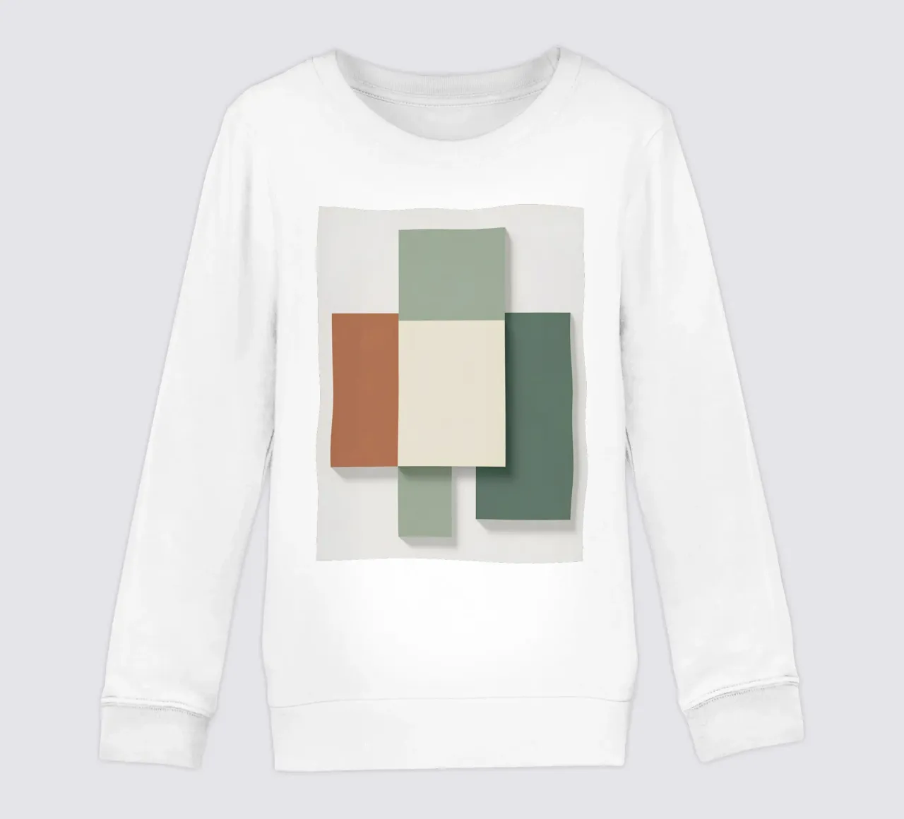 Blocchi di colore felpa bambino da Botanical Gallery