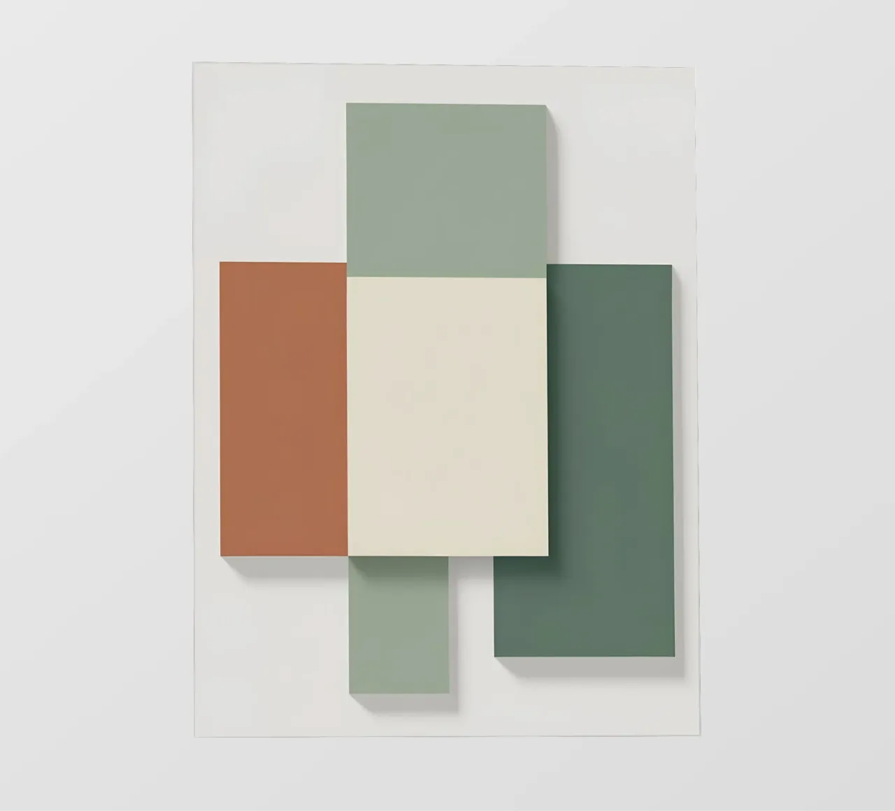 Blocchi di colore telo in pvc da Botanical Gallery