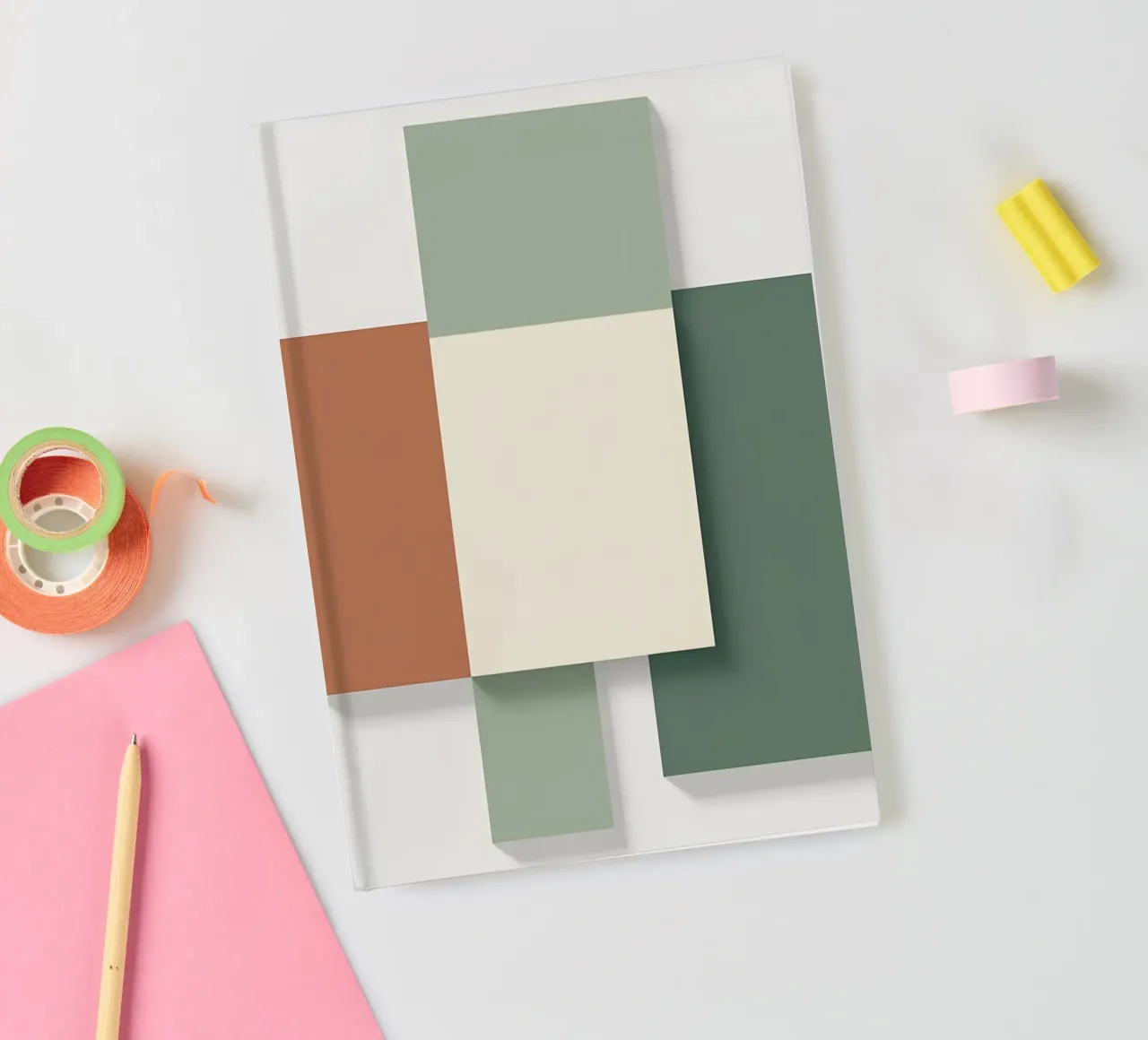 Color Blocks notebook by Botanical Gallery