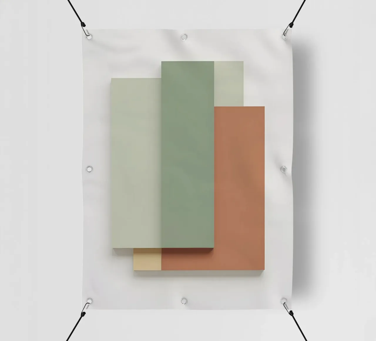 Blocchi di colore telo in pvc da Botanical Gallery