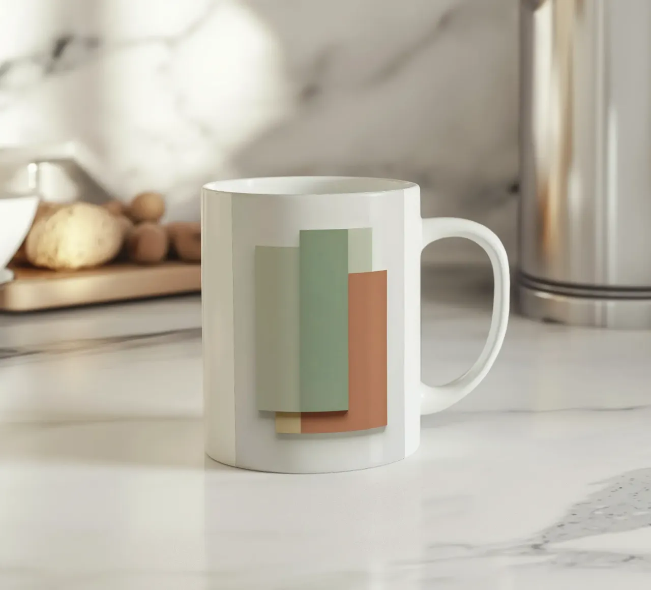 Blocchi di colore tazza in ceramica da Botanical Gallery