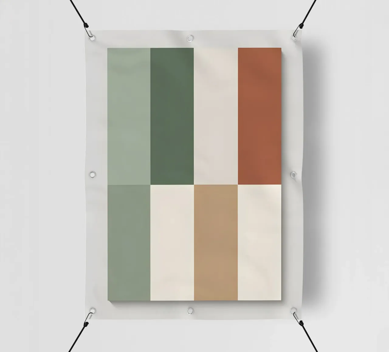 Blocchi di colore telo in pvc da Botanical Gallery