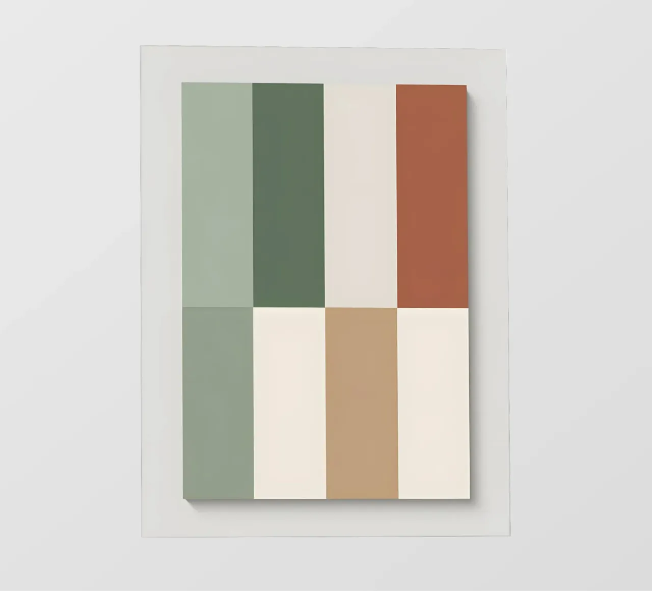 Blocchi di colore telo in pvc da Botanical Gallery