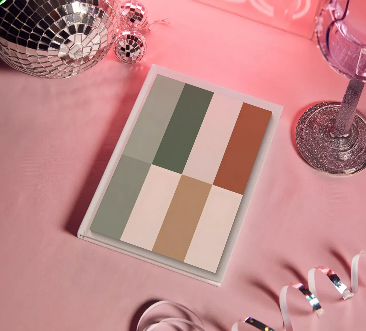 Color Blocks notebook by Botanical Gallery