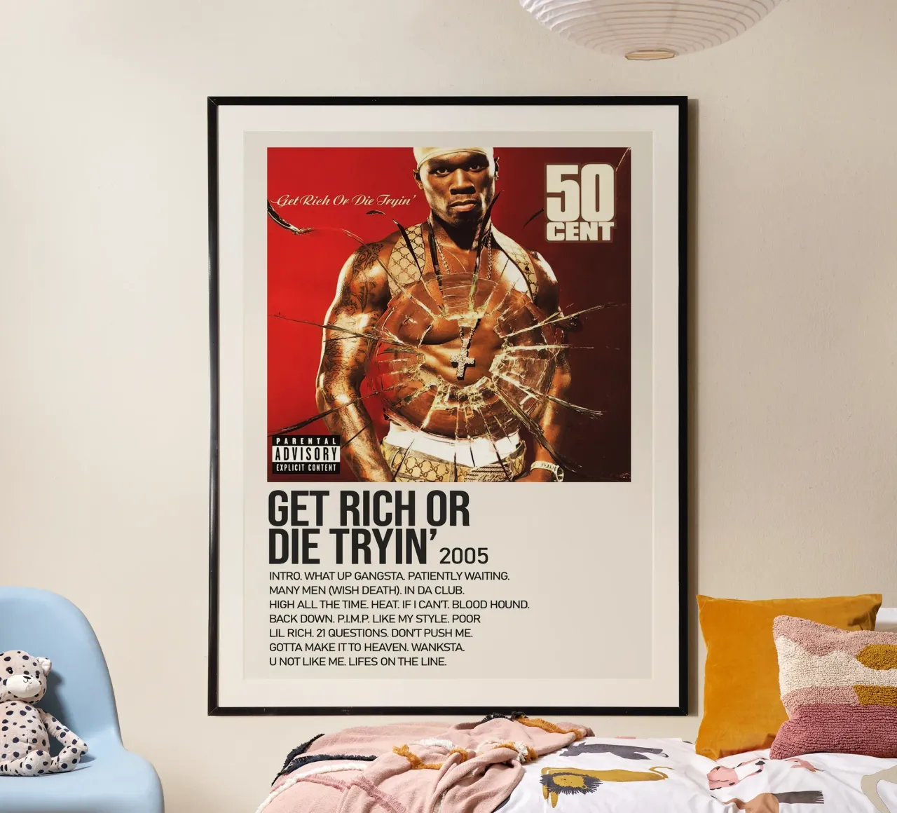 50  Cent Get Rich or Die Tryin poster da Roronoa7