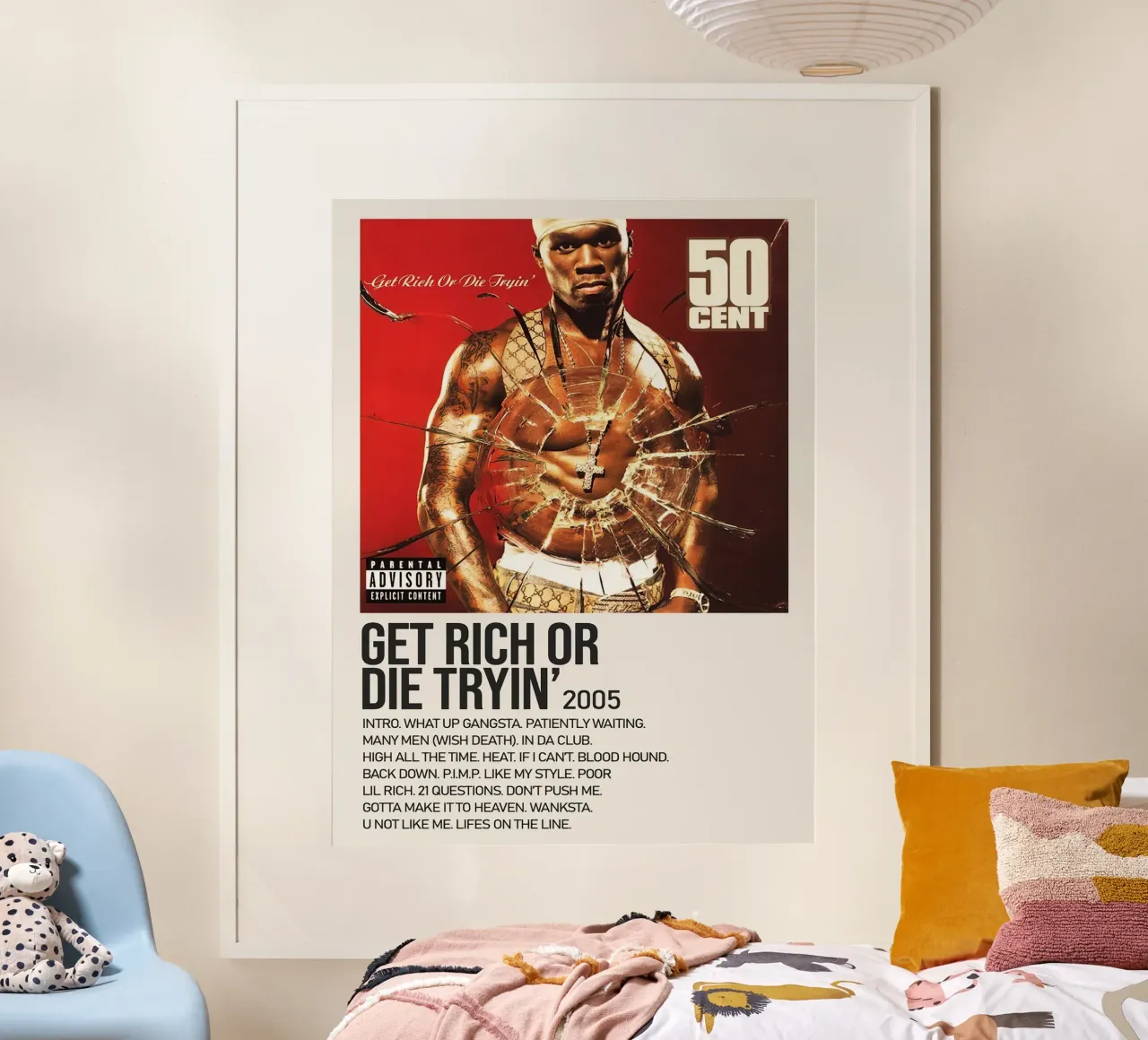 50  Cent Get Rich or Die Tryin poster da Roronoa7