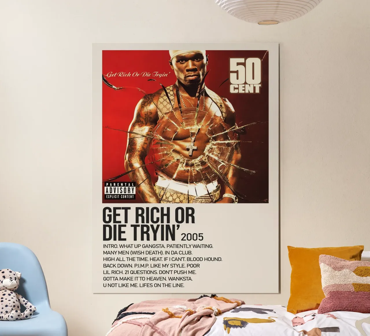 50  Cent Get Rich or Die Tryin poster da Roronoa7