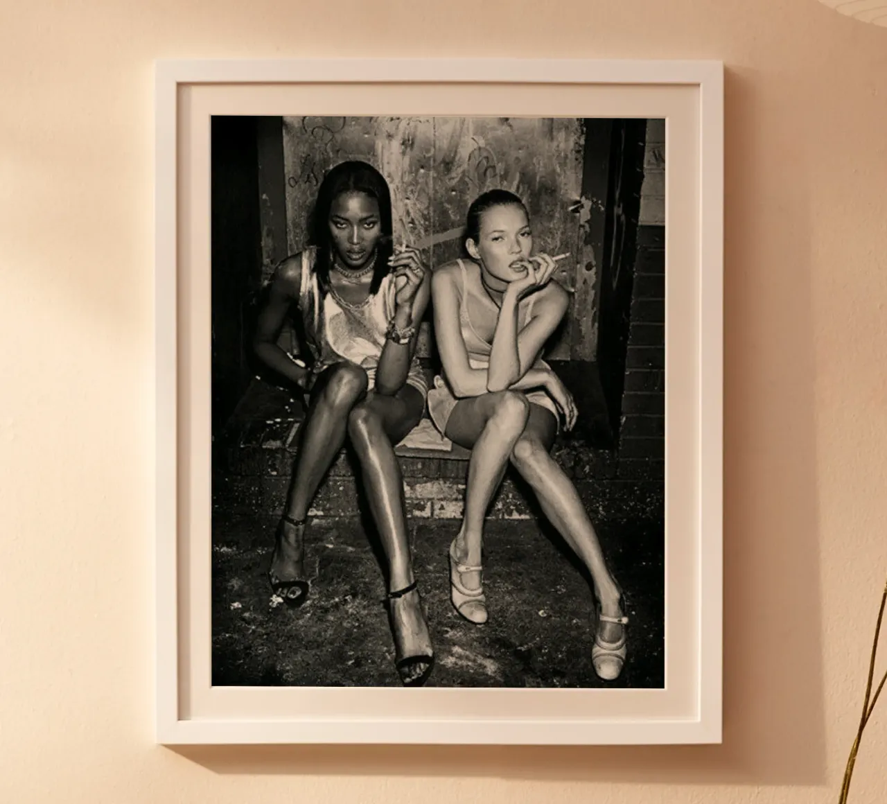 Kate With Best Freind Poster von bagleys Shop