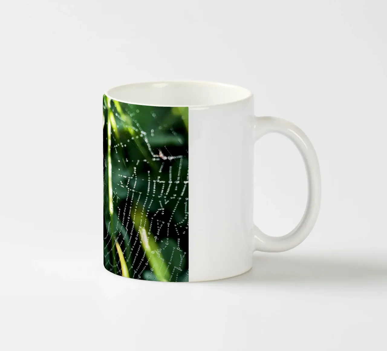 Web of Dawn - Kunstdruk keramische mok van jay