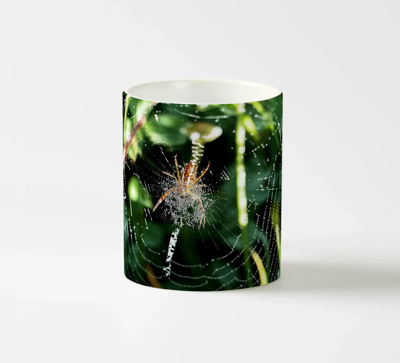Web of Dawn - Kunstdruk keramische mok van jay