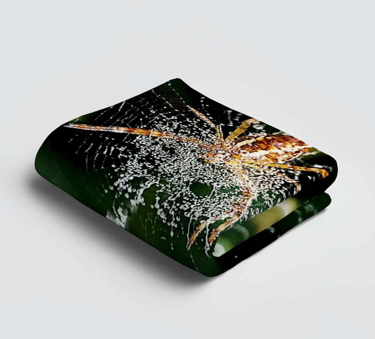 Web of Dawn – Fine Art Print towel by jay