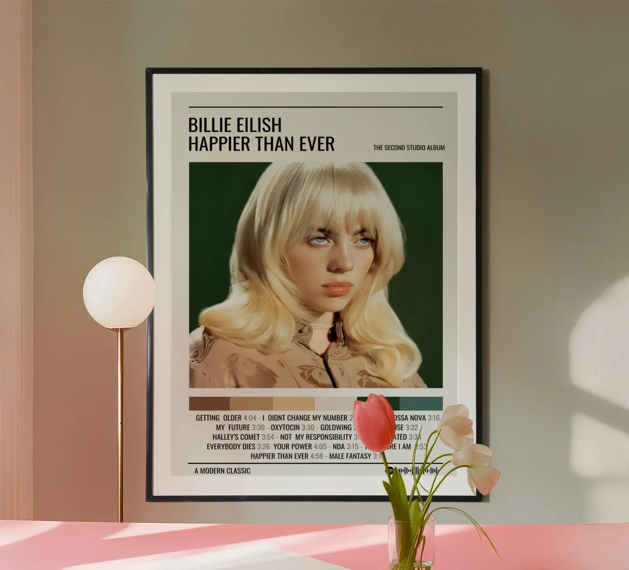 Billie Eilish Happier Than Ever poster da Roronoa7