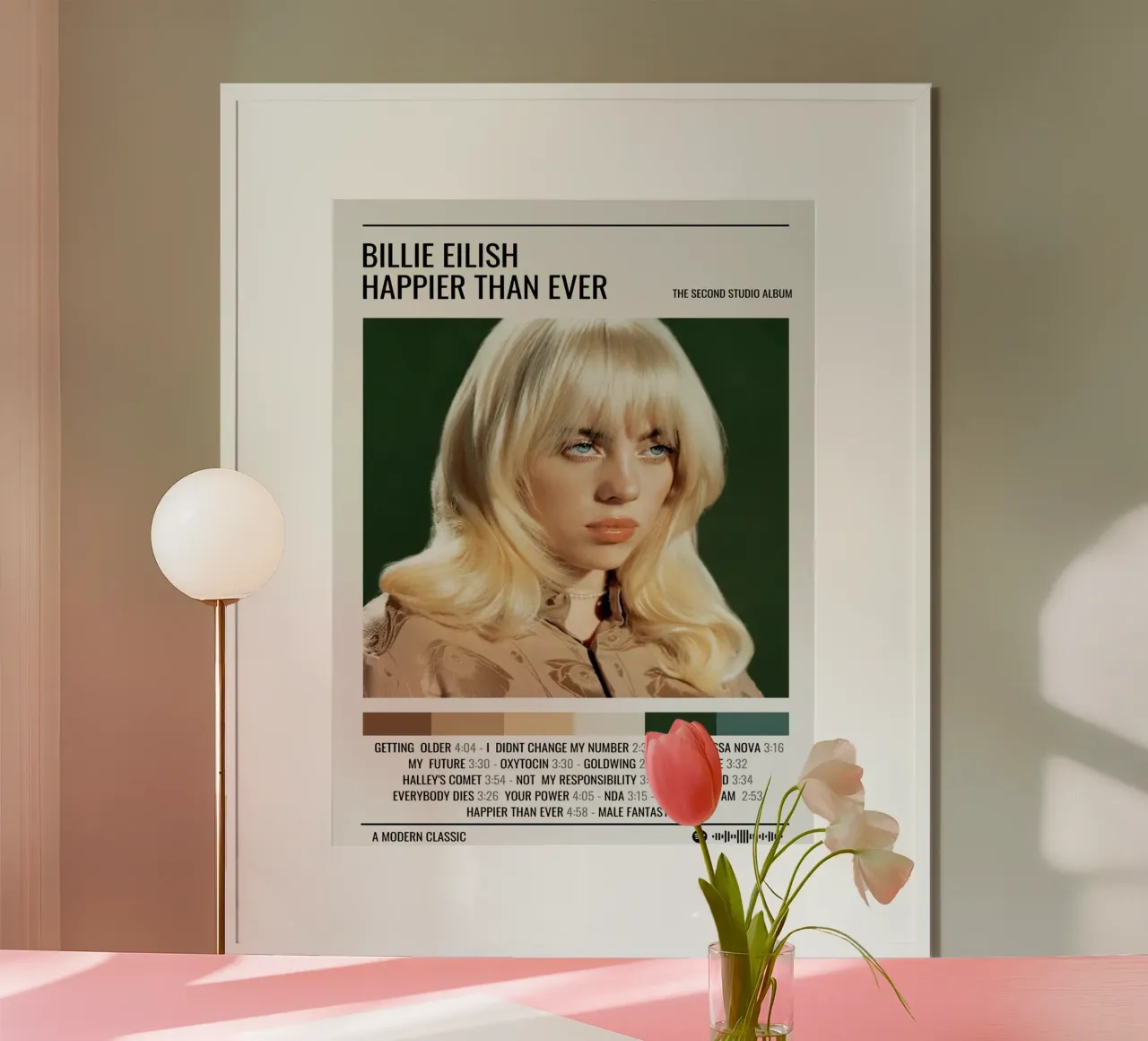 Billie Eilish Happier Than Ever poster da Roronoa7