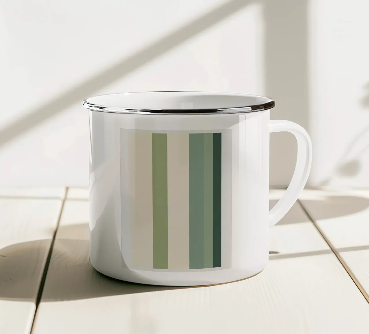 Alternativa gradiente tazza in smalto da Botanical Gallery