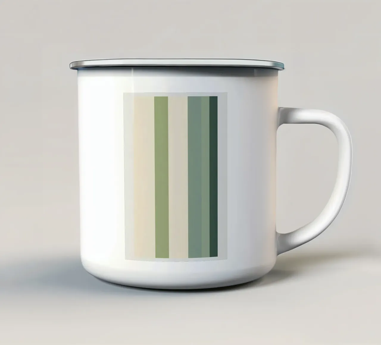 Alternativa gradiente tazza in smalto da Botanical Gallery