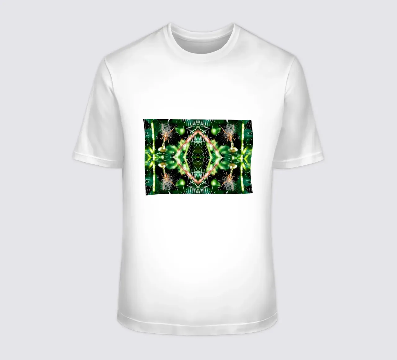 Spider Web Magical Portal - Abstract Fine Art Print camiseta de jay