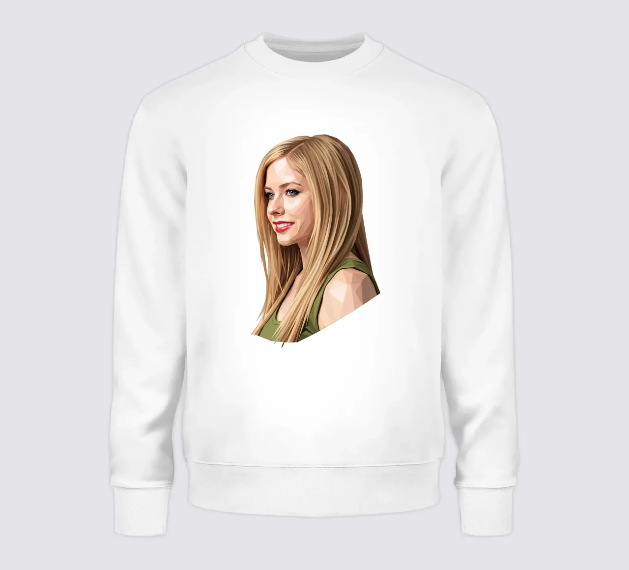 Avril Lavigne Low poly felpa da Low Profile