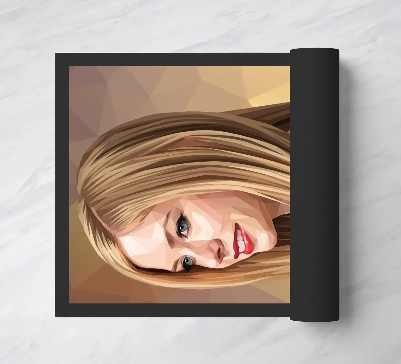 Avril Lavigne Low poly zerbino da Low Profile
