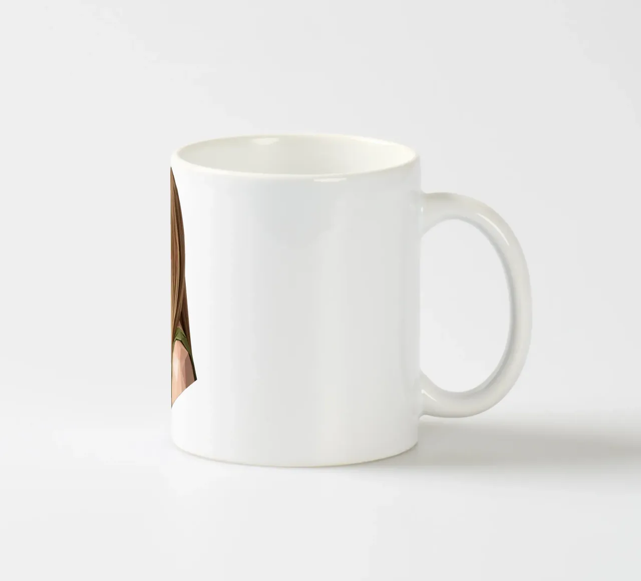 Avril Lavigne Low poly tazza in ceramica da Low Profile