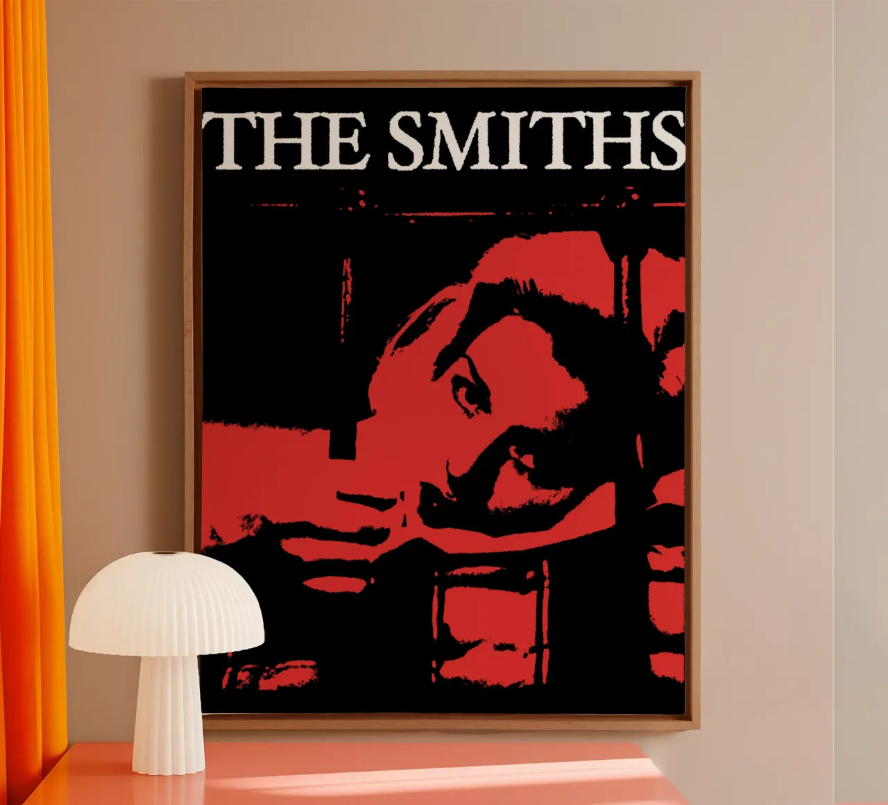 Stile vintage Lo Smith Indle Pop tela con Cornice a cassetta da mannys_artt