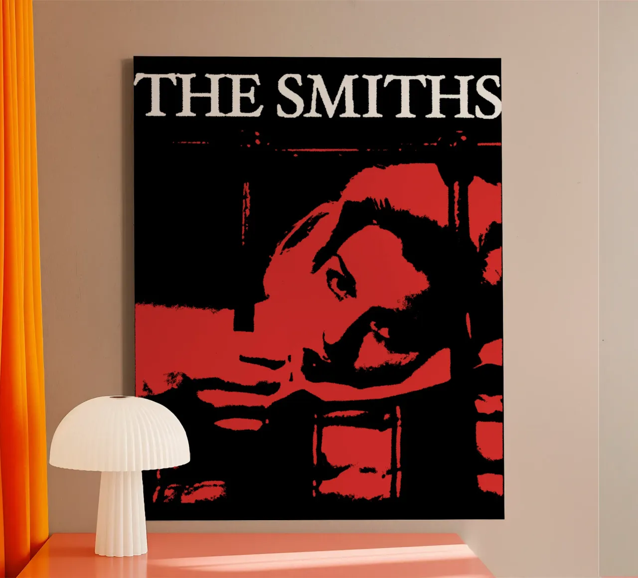 Stile vintage Lo Smith Indle Pop tela con Cornice a cassetta da mannys_artt