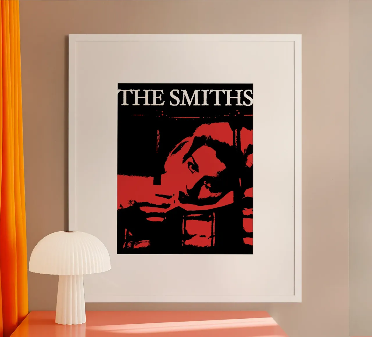 Stile vintage Lo Smith Indle Pop poster con telaio in legno da mannys_artt