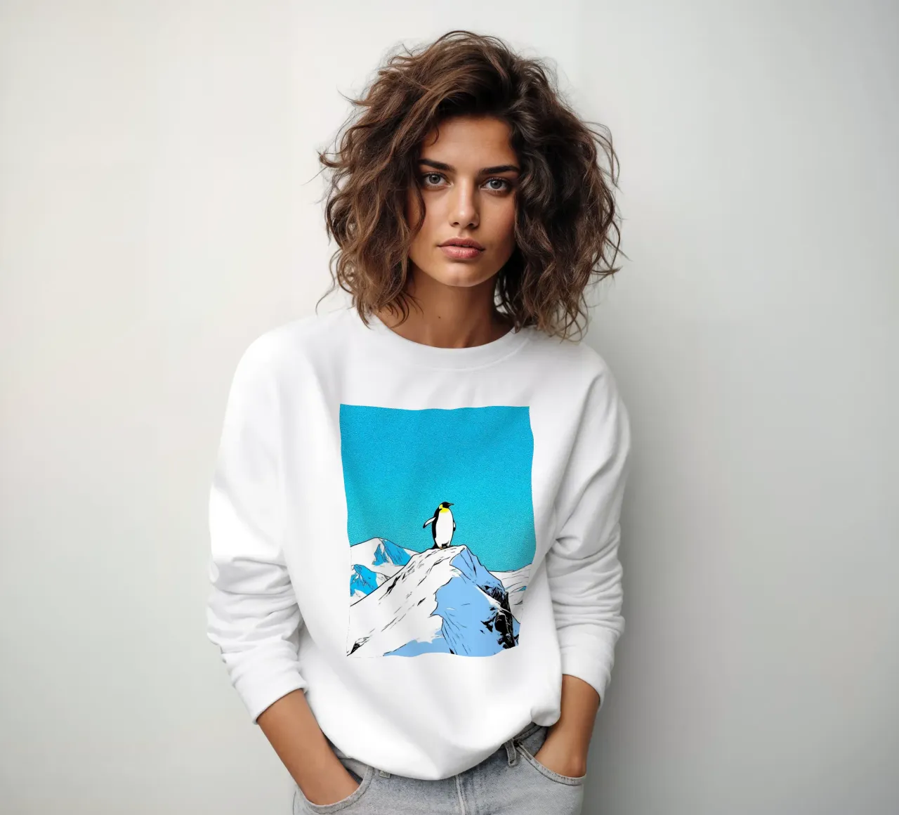 Pinguino Artico felpa da knowledge