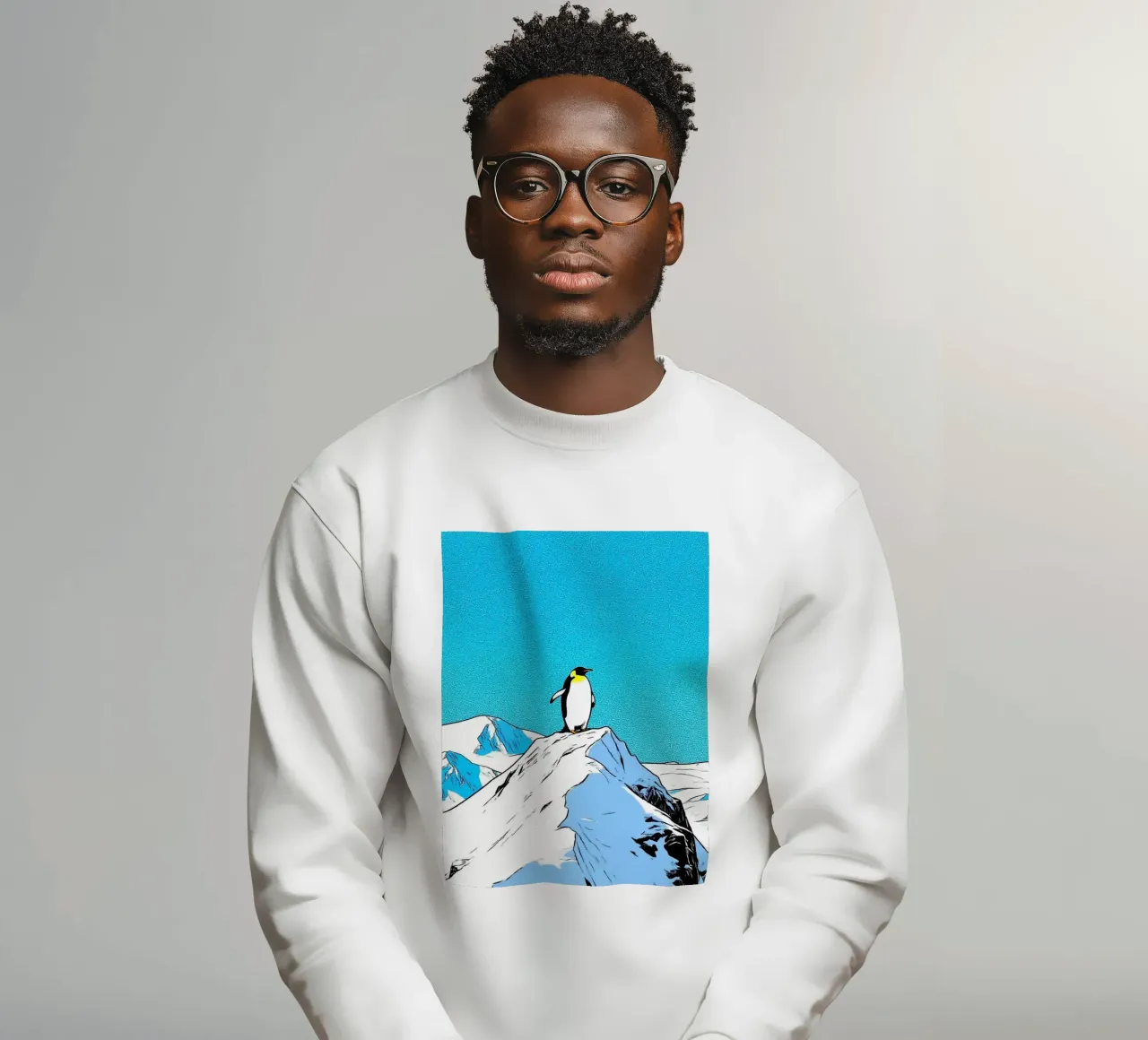 Pinguino Artico felpa da knowledge