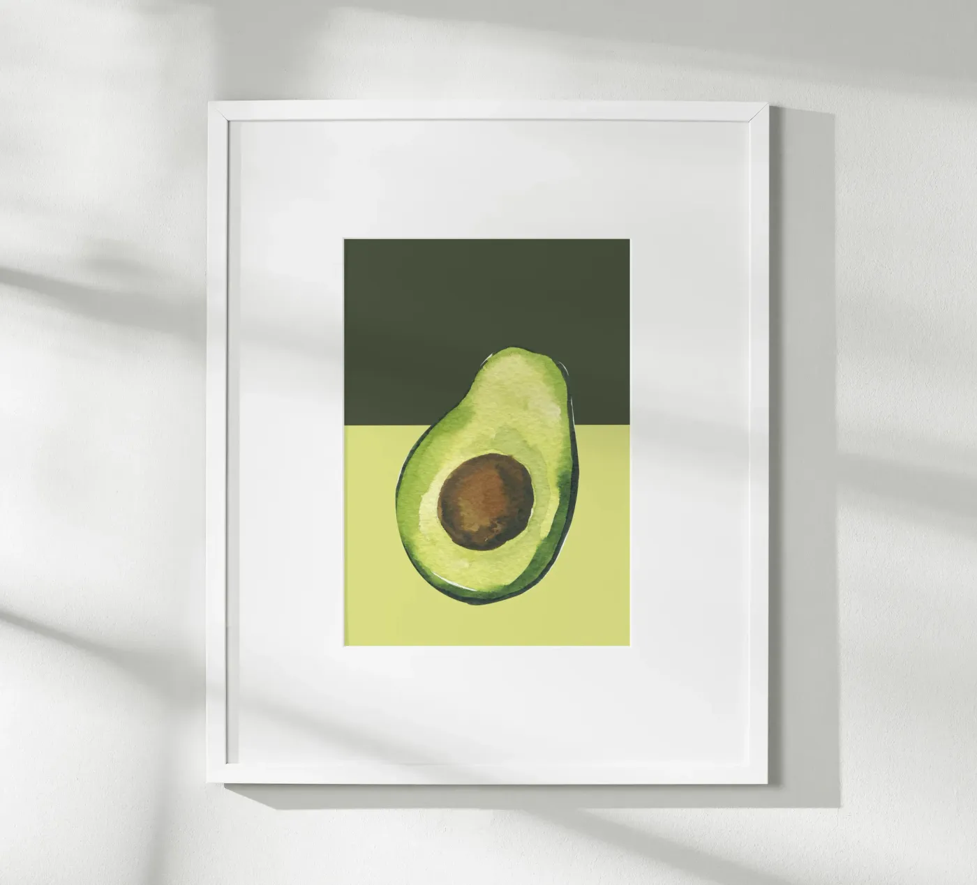 Avocado poster van PinkCandyWalls