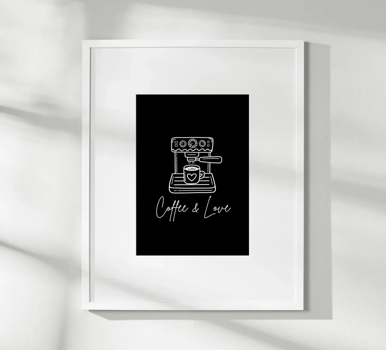 Coffee & Love poster da DigiWunderwerk