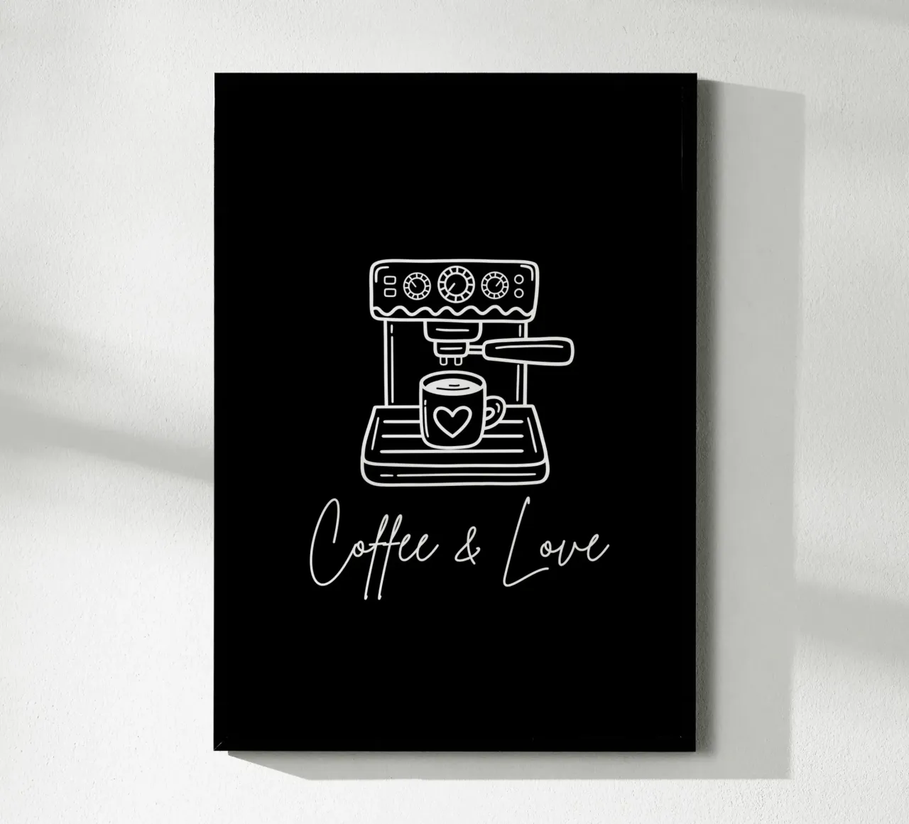 Coffee & Love poster da DigiWunderwerk