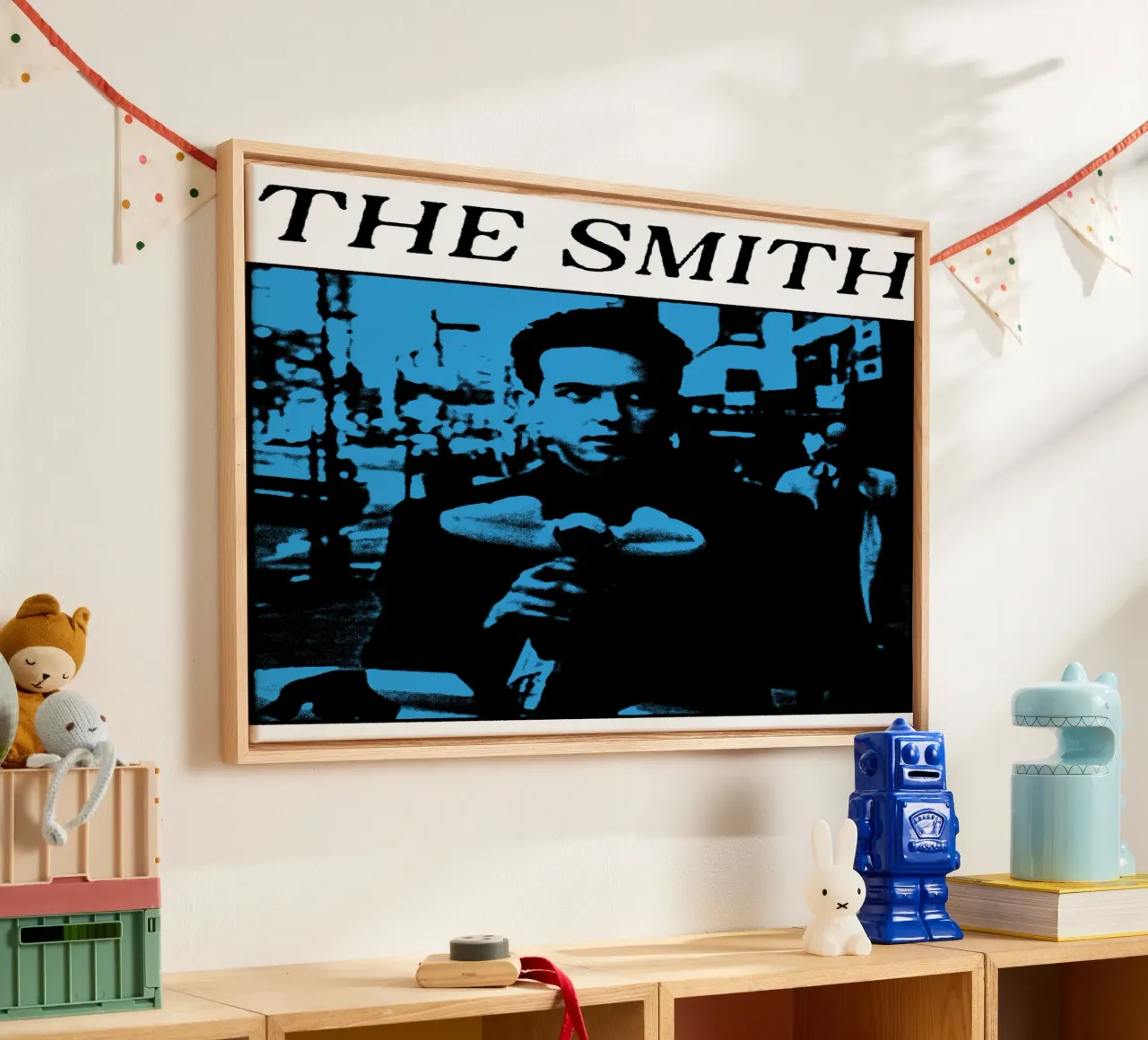 The Smith Indie Rock canvas with Floater frame by mannys_artt