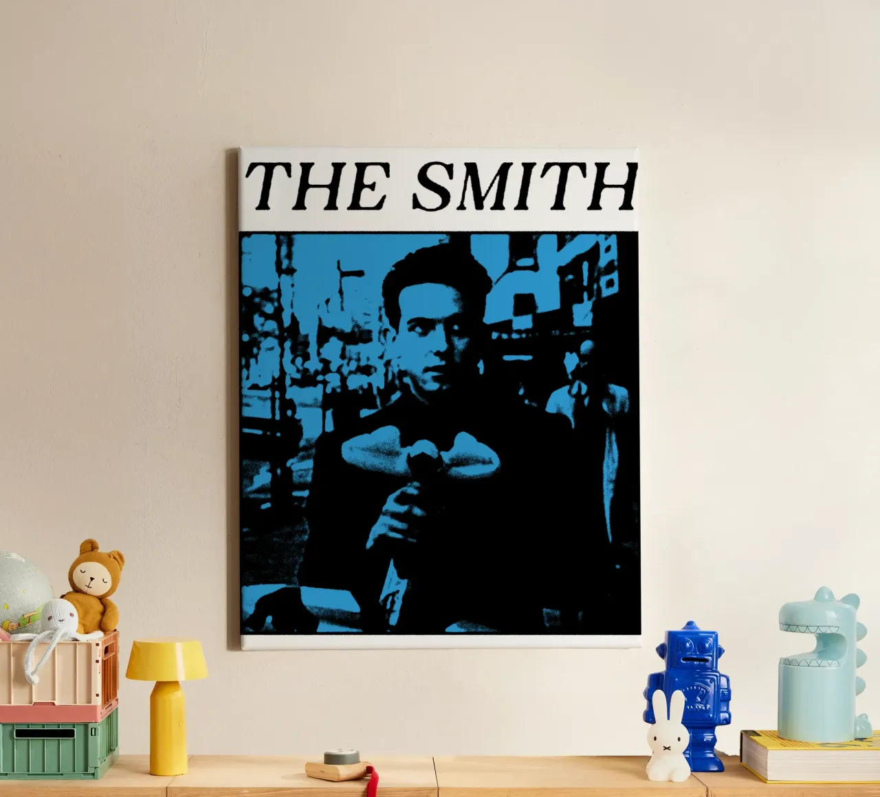 The Smith Indie Rock canvas with Floater frame by mannys_artt