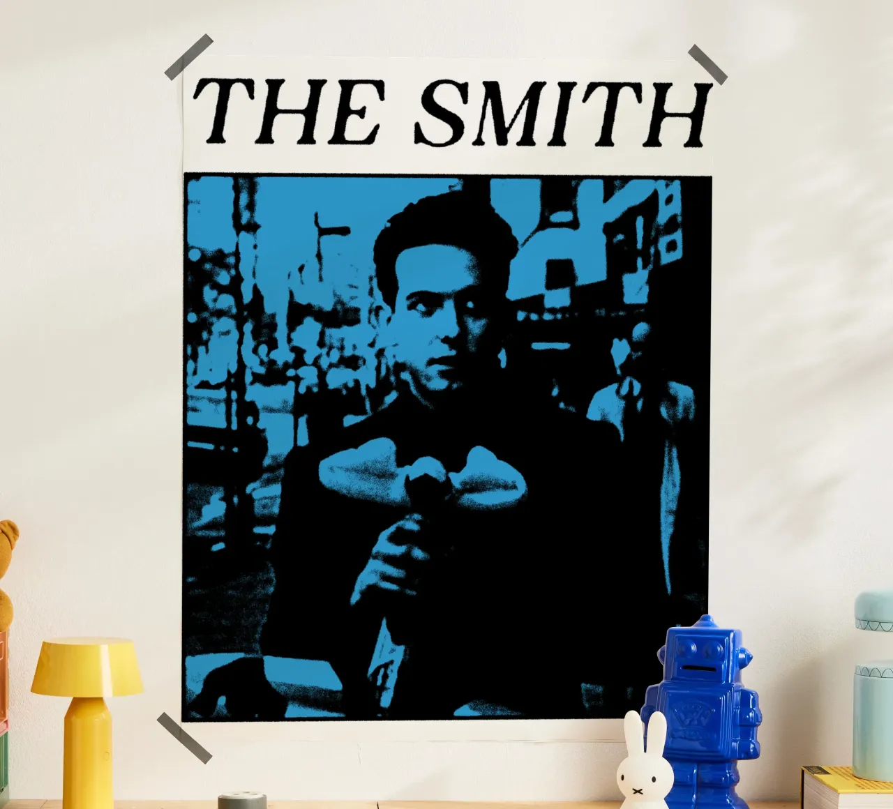 Gli Smith Indie Rock poster con telaio in legno da mannys_artt