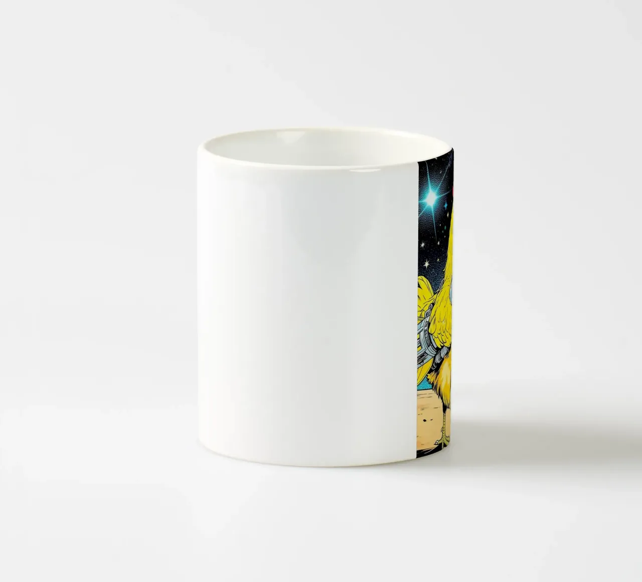 Pollo a rucola tazza in ceramica da knowledge