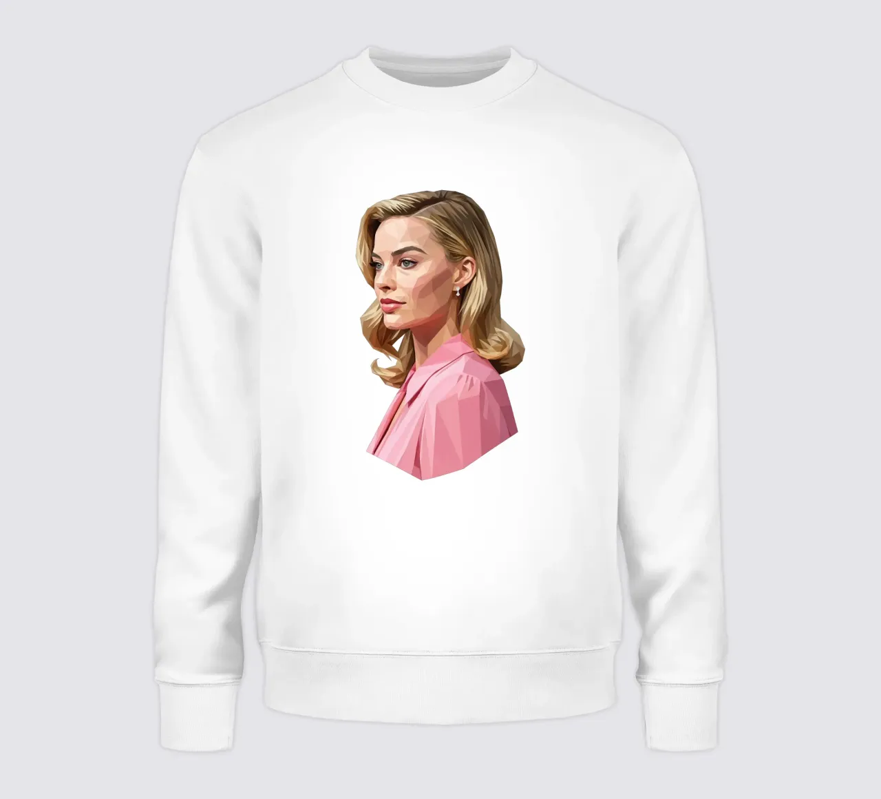 Margot Robbie Lowpoly felpa da Low Profile