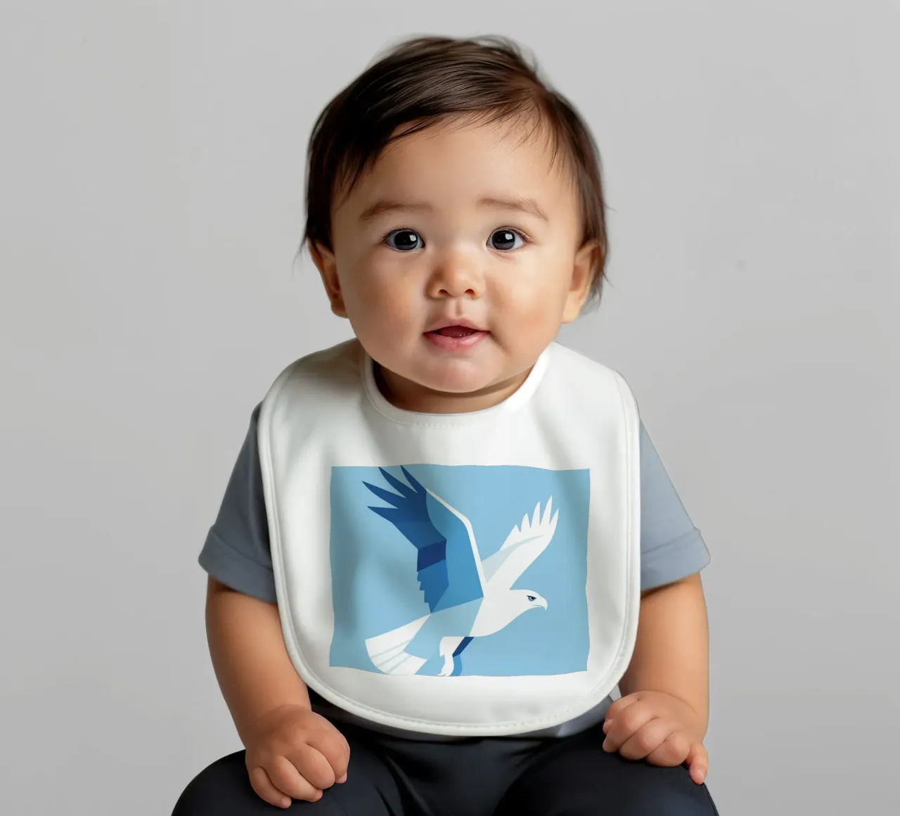 Geometric Eagle bavaglino da knowledge