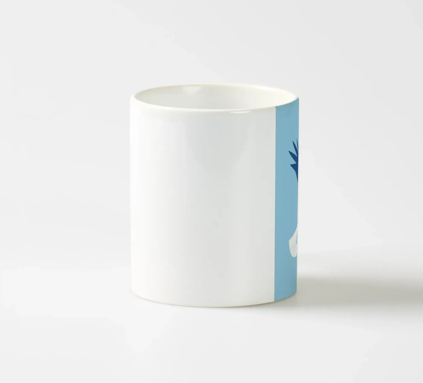 Geometric Eagle ceramic mug by knowledge