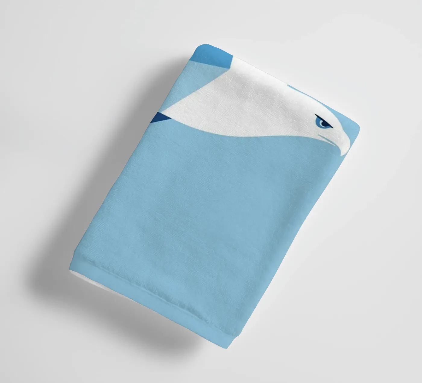 Geometric Eagle towel by knowledge