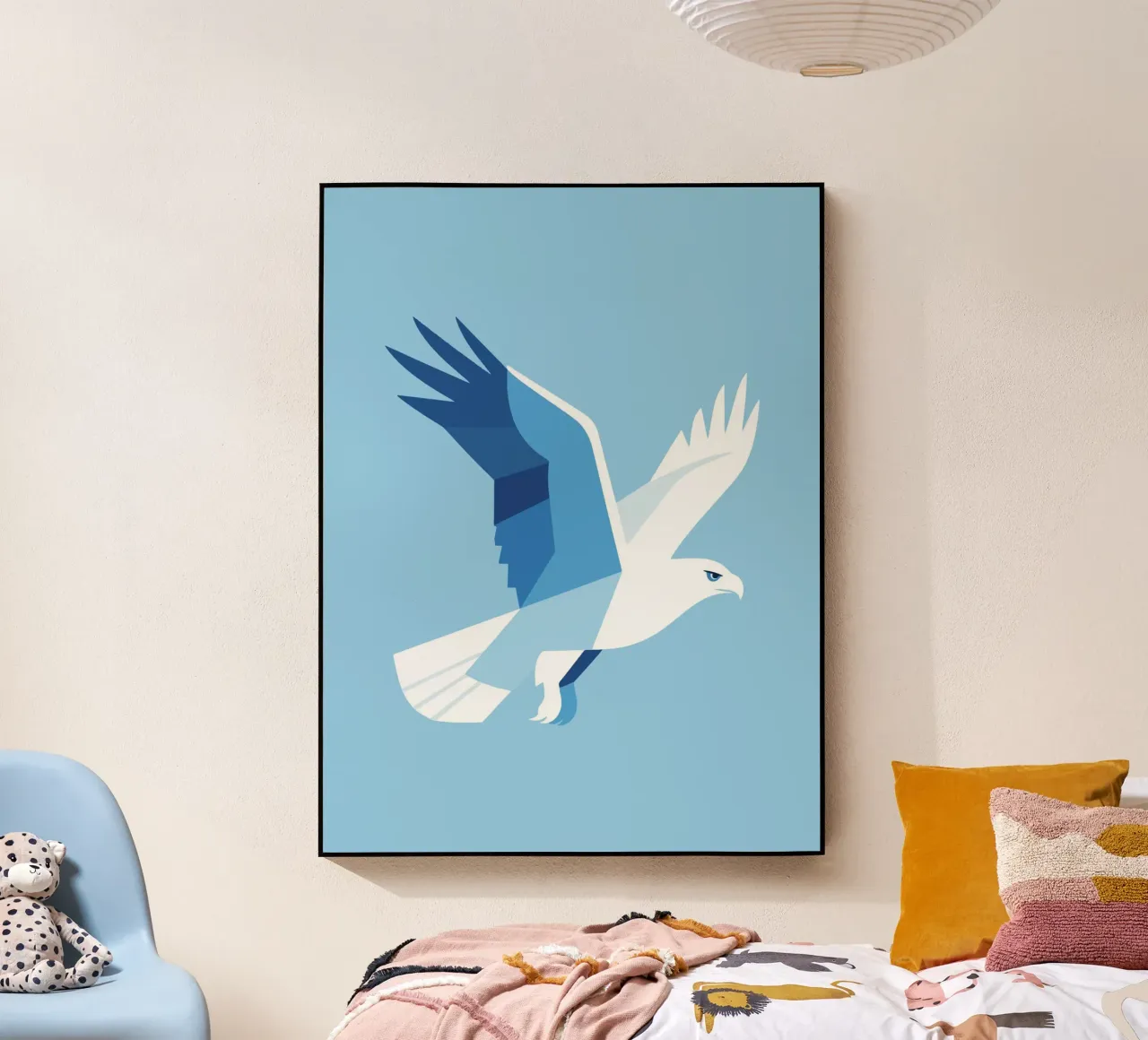 Geometric Eagle plexiglass da knowledge