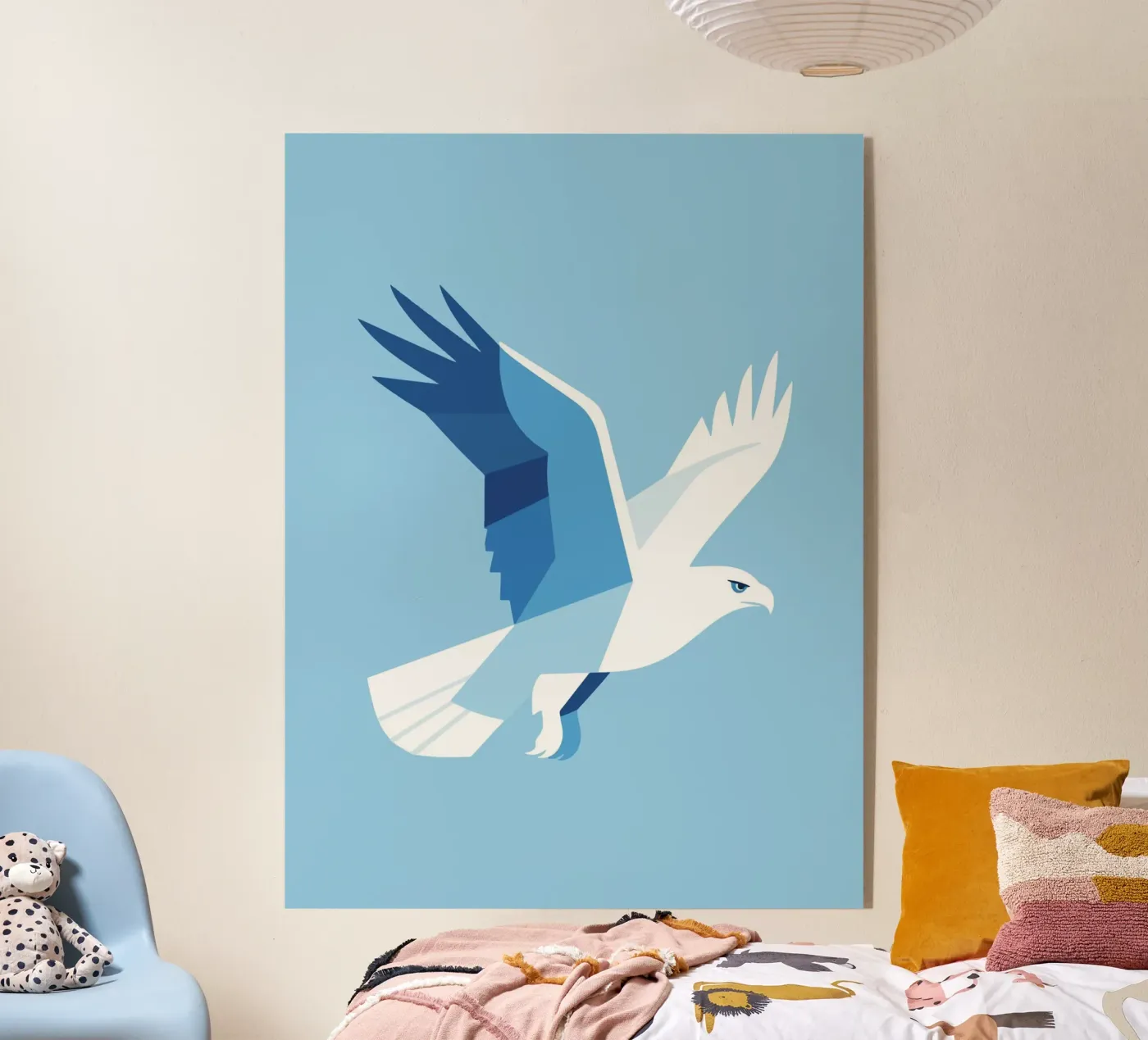 Geometric Eagle Acryl-Glas von knowledge