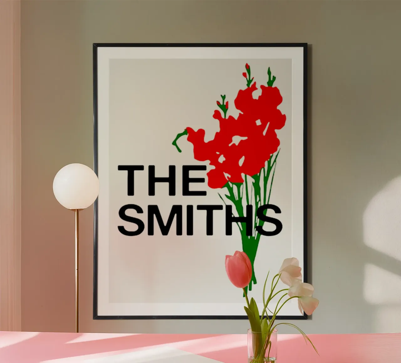 Lettera Junique The smith Punk pop poster da mannys_artt