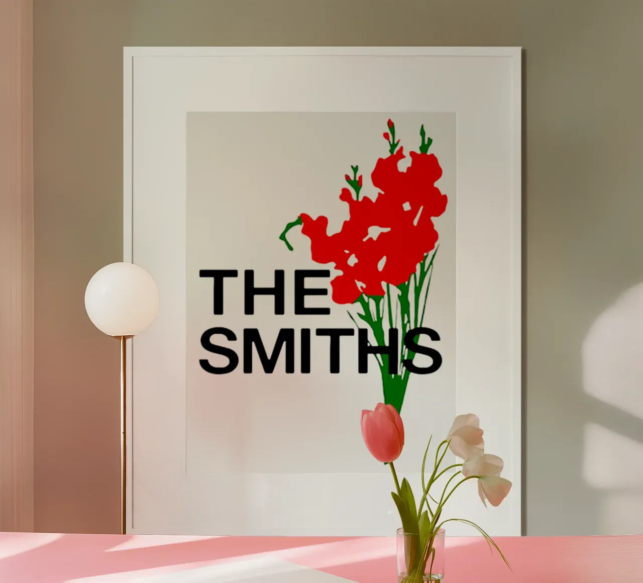 Lettera Junique The smith Punk pop poster da mannys_artt